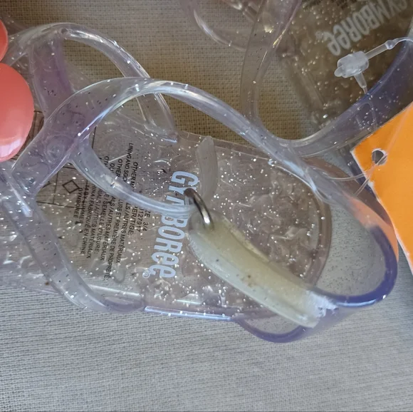 Gymboree Flower Sparkle Jelly Sandals - Picture 5 of 8